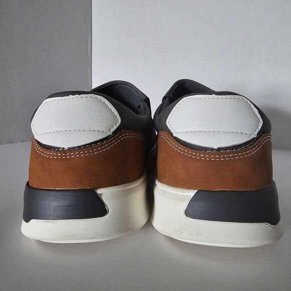 Alberto Fellini Men\'s Tony Grey Loafers Size 9 main image 7